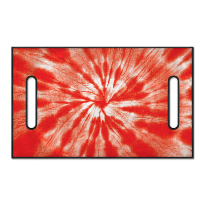 Orange Tie Dye Print Golf Cart Seat Cover