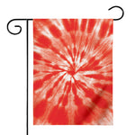 Orange Tie Dye Print House Flag