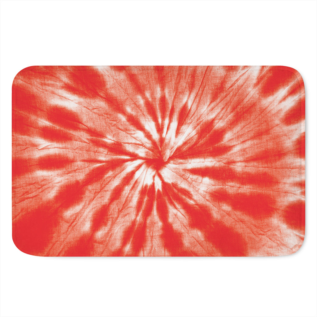 Orange Tie Dye Print Indoor Door Mat
