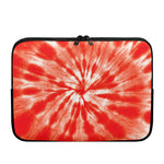 Orange Tie Dye Print Laptop Sleeve