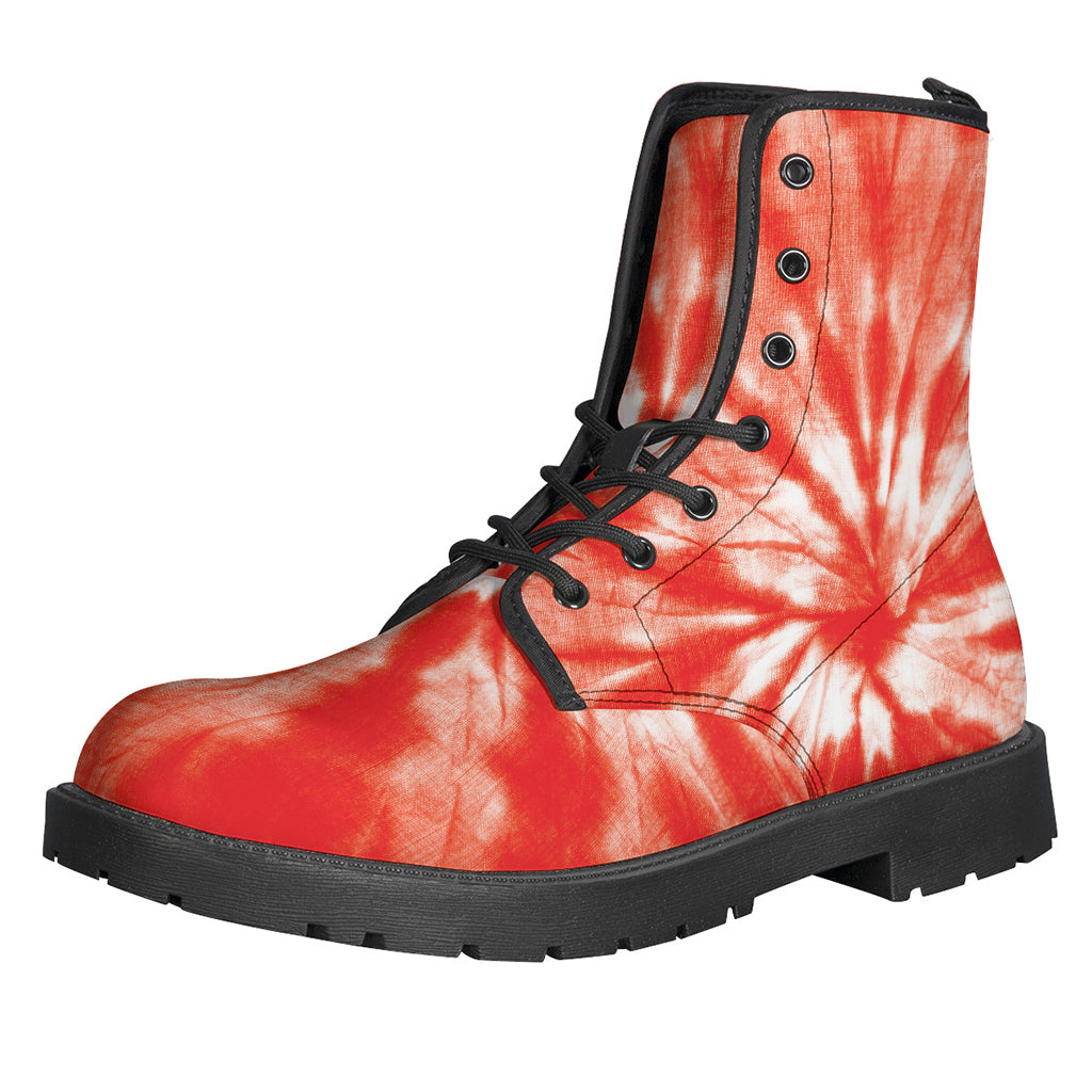 Orange Tie Dye Print Backpack