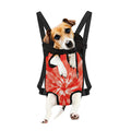 Orange Tie Dye Print Pet Carrier Backpack