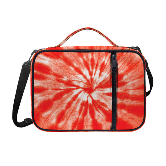 Orange Tie Dye Print Shoulder Strap Bible Bag