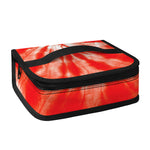 Orange Tie Dye Print Small Lunch Bag