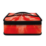Orange Tie Dye Print Small Lunch Bag