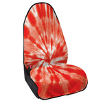 Orange Tie Dye Print Waterproof Car Seat Cover