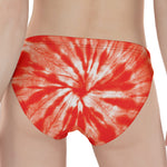 Orange Tie Dye Print Women's Panties