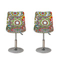 Oriental Mandala Bohemian Pattern Print Bar Stool Covers