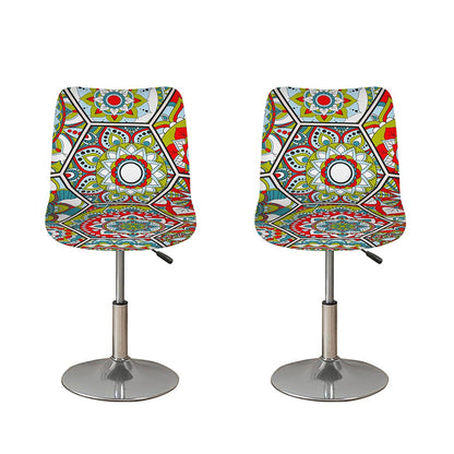 Oriental Mandala Bohemian Pattern Print Bar Stool Covers
