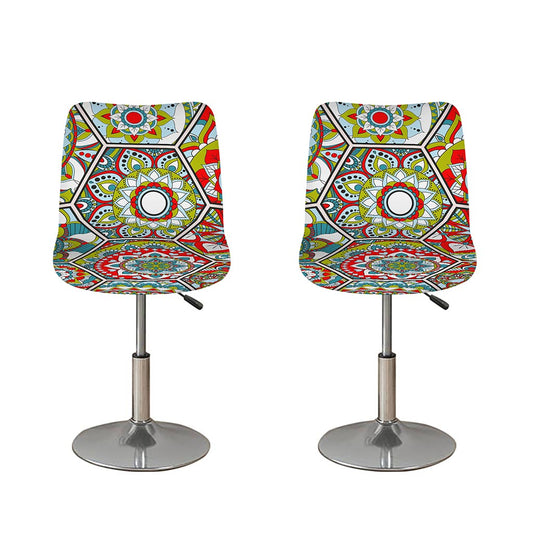 Oriental Mandala Bohemian Pattern Print Bar Stool Covers