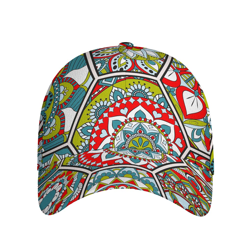 Oriental Mandala Bohemian Pattern Print Baseball Cap