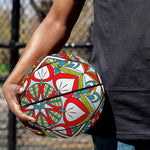 Oriental Mandala Bohemian Pattern Print Basketball