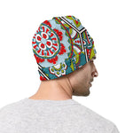 Oriental Mandala Bohemian Pattern Print Beanie