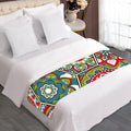 Oriental Mandala Bohemian Pattern Print Bed Runner