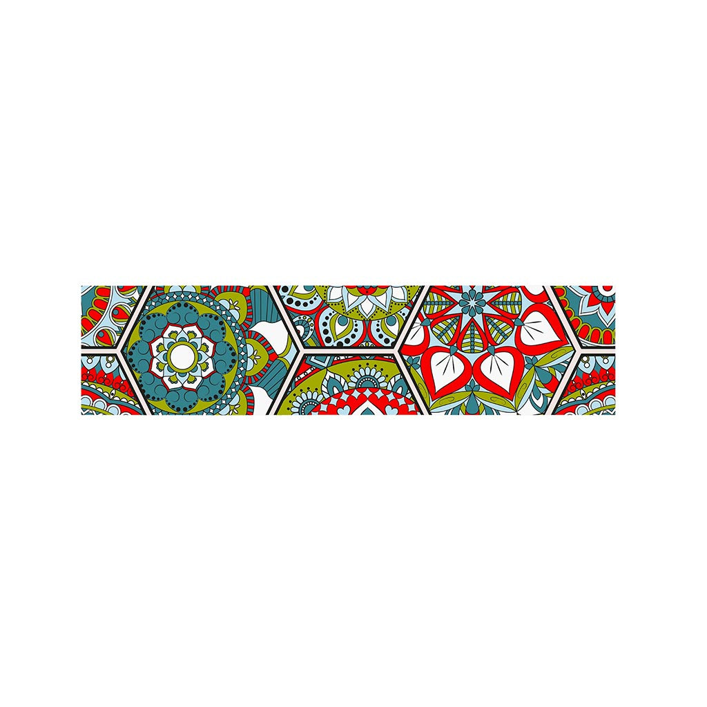 Oriental Mandala Bohemian Pattern Print Bed Runner