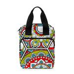 Oriental Mandala Bohemian Pattern Print Bible Tote Bag