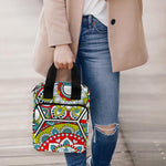 Oriental Mandala Bohemian Pattern Print Bible Tote Bag