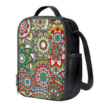 Oriental Mandala Bohemian Pattern Print Crossbody Lunch Bag