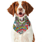 Oriental Mandala Bohemian Pattern Print Dog Bandana