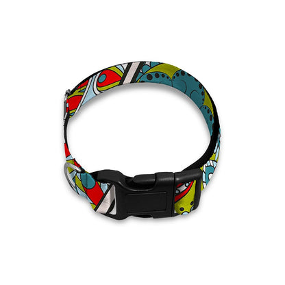 Oriental Mandala Bohemian Pattern Print Dog Collar