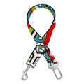 Oriental Mandala Bohemian Pattern Print Dog Seat Belt