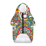 Oriental Mandala Bohemian Pattern Print Dog Zip Up Hoodie