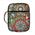 Oriental Mandala Bohemian Pattern Print Front Pocket Bible Bag