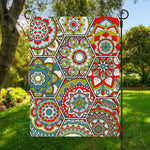 Oriental Mandala Bohemian Pattern Print Garden Flag