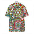 Oriental Mandala Bohemian Pattern Print Hawaiian Shirt