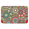 Oriental Mandala Bohemian Pattern Print Indoor Door Mat