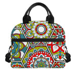 Oriental Mandala Bohemian Pattern Print Insulated Lunch Bag