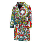Oriental Mandala Bohemian Pattern Print Men's Bathrobe