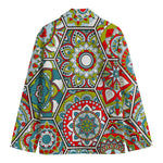 Oriental Mandala Bohemian Pattern Print Men's Blazer
