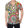 Oriental Mandala Bohemian Pattern Print Men's Shirt