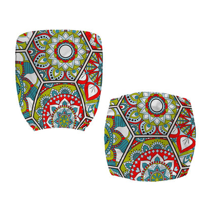 Oriental Mandala Bohemian Pattern Print Office Chair Cover