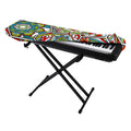 Oriental Mandala Bohemian Pattern Print Piano Keyboard Cover