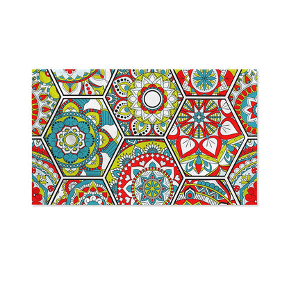 Oriental Mandala Bohemian Pattern Print Polyester Flag
