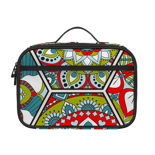 Oriental Mandala Bohemian Pattern Print Portable Lunch Bag