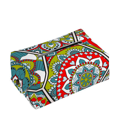 Oriental Mandala Bohemian Pattern Print Rectangle Tissue Box Cover