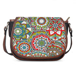 Oriental Mandala Bohemian Pattern Print Saddle Bag