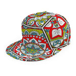 Oriental Mandala Bohemian Pattern Print Snapback Cap