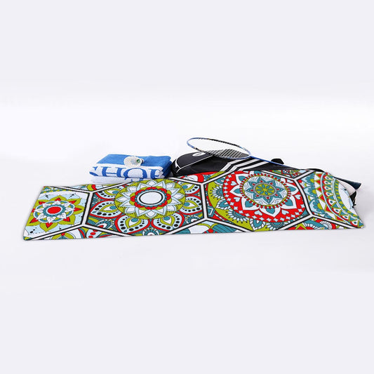 Oriental Mandala Bohemian Pattern Print Sports Towel