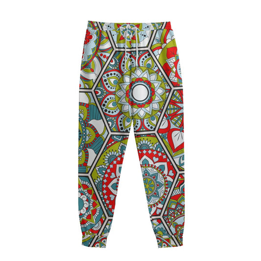 Oriental Mandala Bohemian Pattern Print Sweatpants