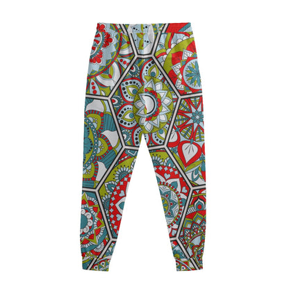 Oriental Mandala Bohemian Pattern Print Sweatpants