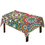Oriental Mandala Bohemian Pattern Print Tablecloth