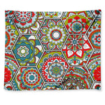 Oriental Mandala Bohemian Pattern Print Tapestry