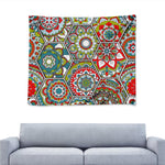 Oriental Mandala Bohemian Pattern Print Tapestry