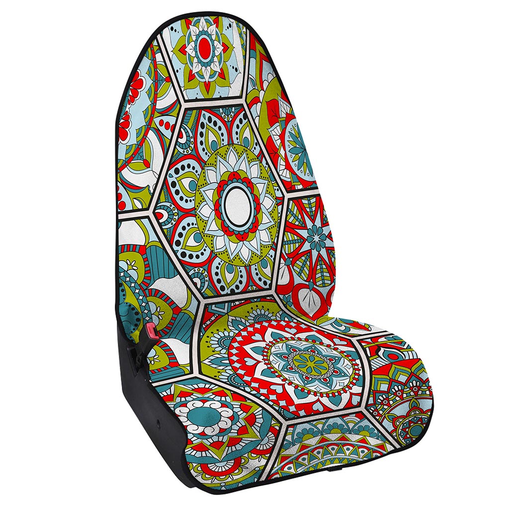 Oriental Mandala Bohemian Pattern Print Waterproof Car Seat Cover
