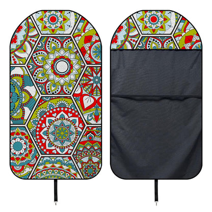 Oriental Mandala Bohemian Pattern Print Waterproof Car Seat Cover