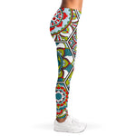 Oriental Mandala Bohemian Pattern Print Women's Leggings